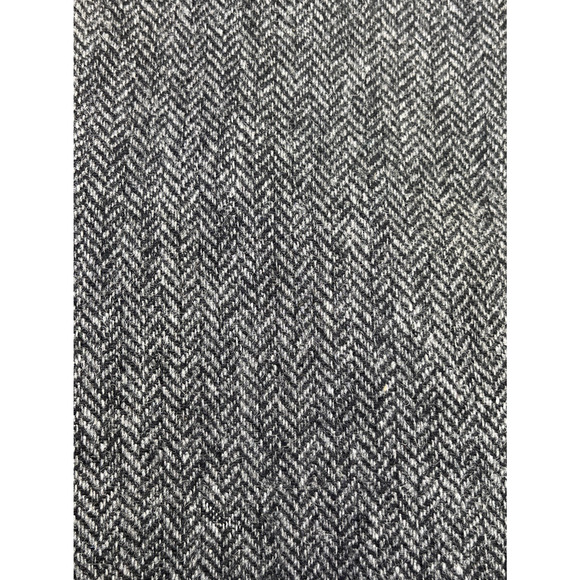 Vintage Barrington Herringbone Tweed Wool Sport Coat Jacket 44L Two Button Gray - Picture 8 of 16